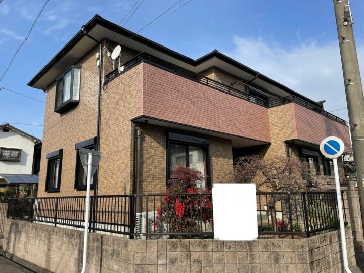 愛知県尾張旭市　外壁塗装工事　屋根塗装工事　防水工事　シーリング工事