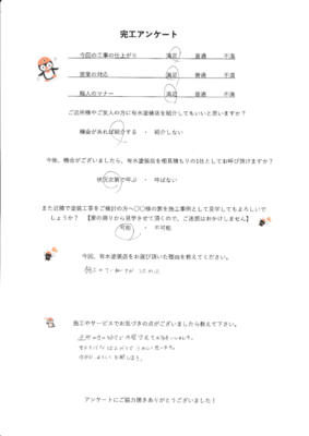 愛知県名古屋市中川区のお客様