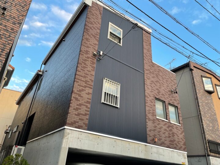 名古屋市昭和区　外壁塗装工事　屋根塗装工事　シーリング工事　防水工事　カバー工法　♧