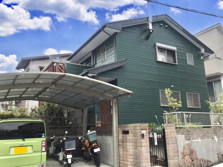 愛知県千種区　外壁塗装工事　屋根塗装工事　シーリング工事