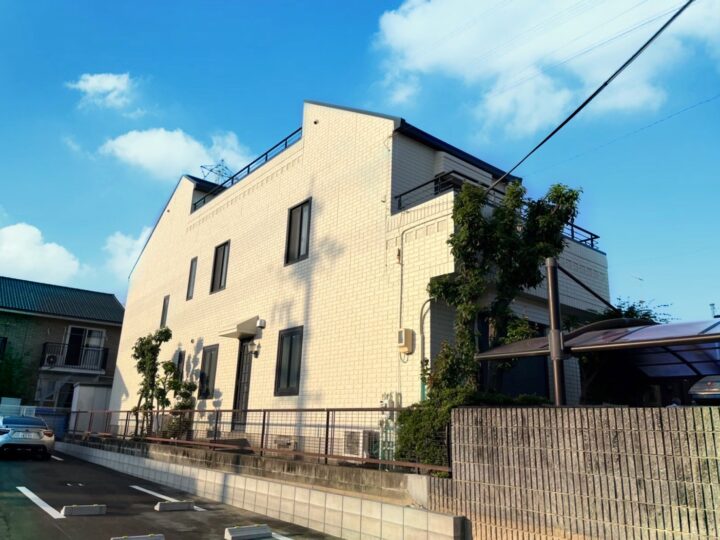 愛知県名古屋市名東区　外壁塗装工事　屋根塗装工事　シーリング工事　防水工事