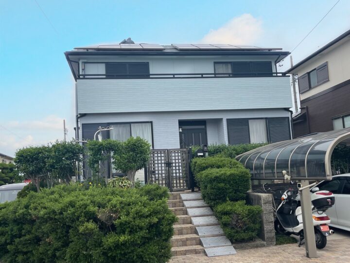 愛知県犬山市　外壁塗装工事　屋根塗装工事　シーリング工事　防水工事