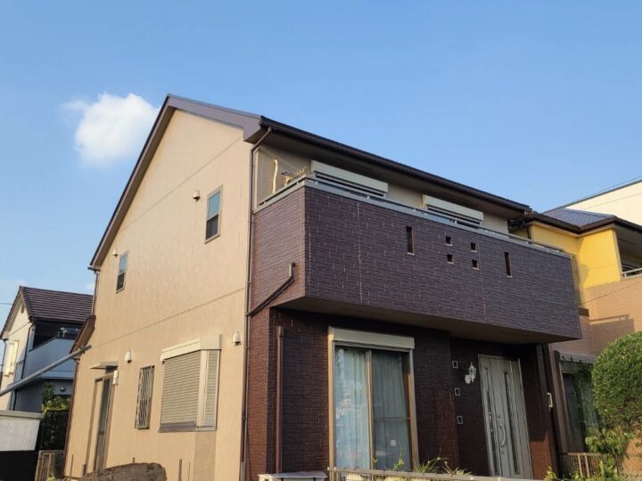 愛知県守山区　外壁塗装工事　屋根塗装工事　防水工事　シーリング工事  ♧