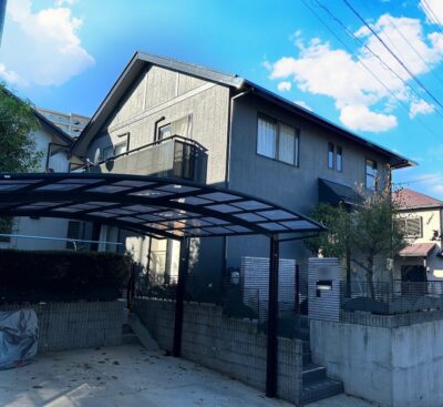 愛知県日進市　外壁塗装工事　屋根塗装工事　  ♧