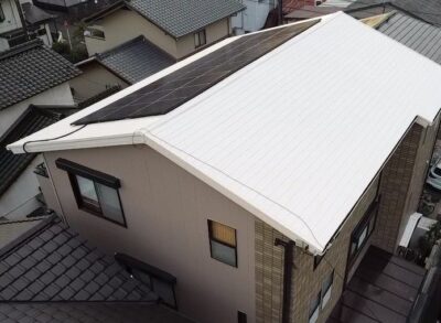 愛知県清須市　屋根塗装工事　♢