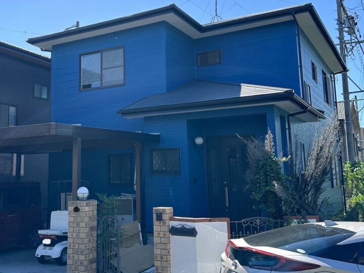 愛知県　知立市    屋根塗装工事  外壁塗装工事  シーリング工事   付帯部塗装工事   防水工事  ♧