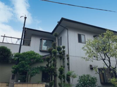 名古屋 守山区　外壁塗装工事　屋根塗装工事　付帯部塗装工事　シーリング工事  ♢