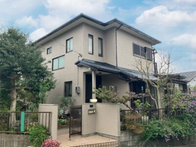 名古屋　守山区　外壁塗装工事　屋根塗装工事　付帯部塗装工事　シーリング工事　外構塗装工事♤