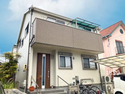 名古屋　守山区　外壁塗装工事　付帯部塗装工事　シーリング工事♤