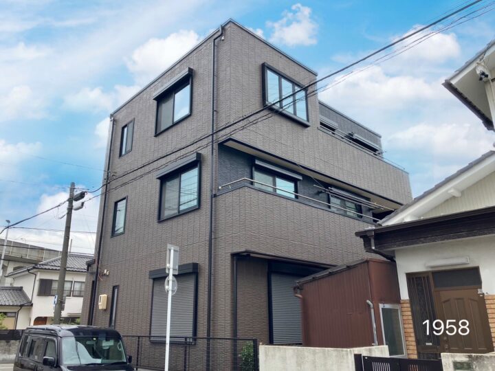 名古屋　西区　外壁塗装工事　付帯部塗装工事　シーリング工事　♤