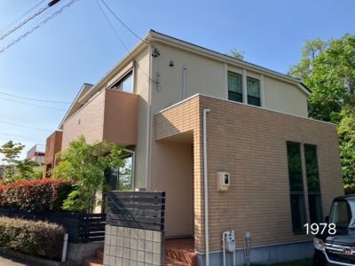 名古屋　守山区　外壁塗装工事　付帯部塗装工事　シーリング工事　防水工事　カバー工法♤
