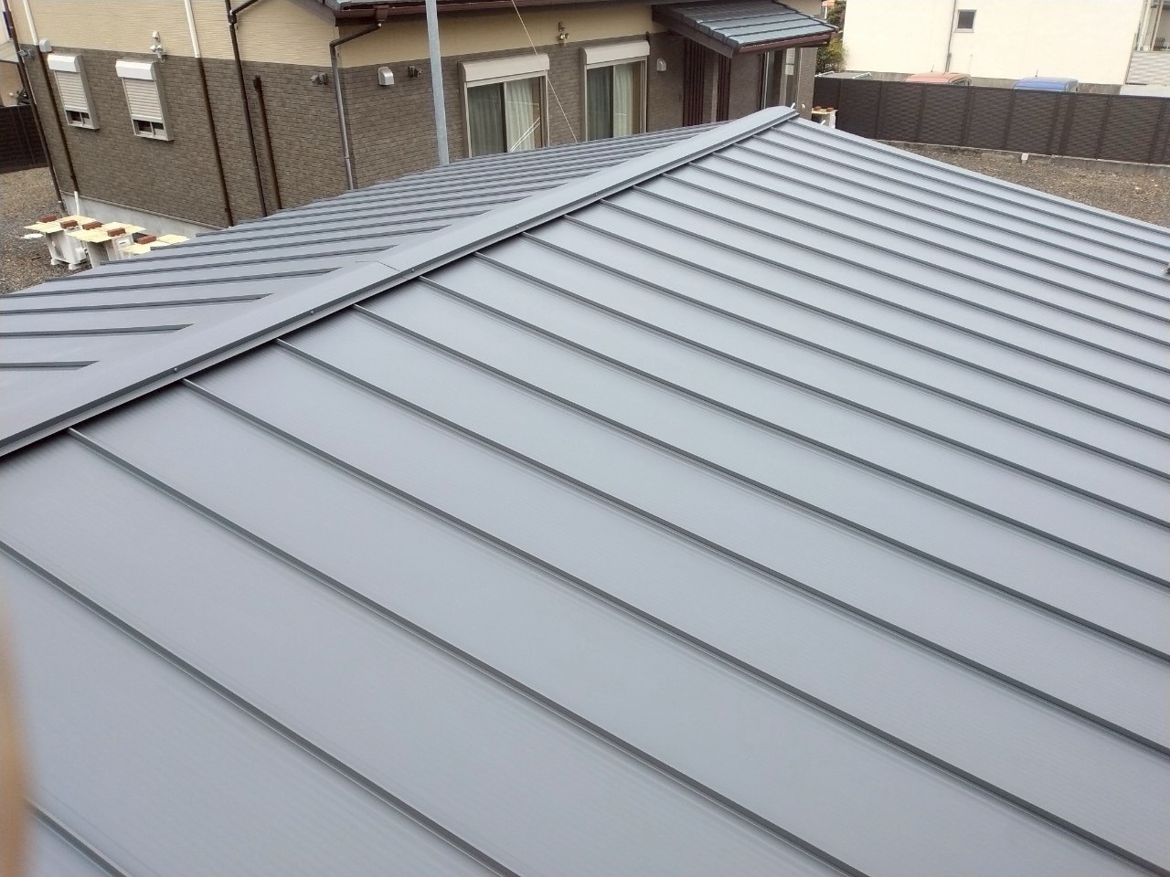 屋根葺き替え工事/施工完了