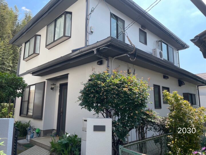 名古屋　守山区　外壁塗装工事　付帯部塗装工事　シーリング工事　外構塗装工事　♤