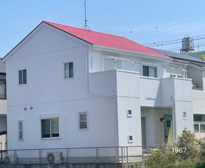 名古屋 守山区　外壁塗装工事　屋根塗装工事　シーリング工事　付帯部塗装工事  ♢