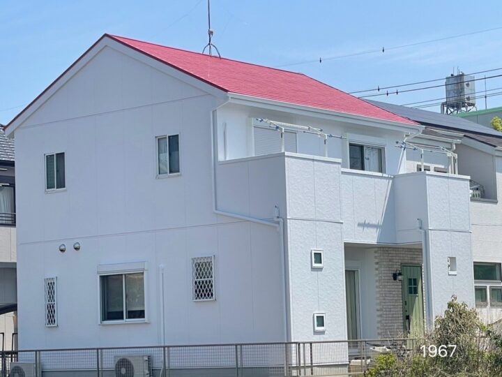 名古屋 守山区 外壁塗装工事 屋根塗装工事 シーリング工事 付帯部塗装工事 ♢