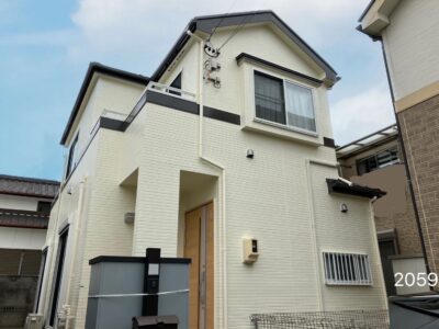名古屋　名東区　外壁塗装工事　付帯部塗装工事　シーリング工事　防水工事　♤