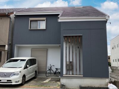 名古屋　守山区　外壁塗装工事　付帯部塗装工事　シーリング工事　♤