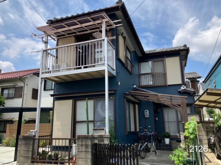 名古屋　守山区　外壁塗装工事　付帯部塗装工事　シーリング工事　漆喰工事　♤