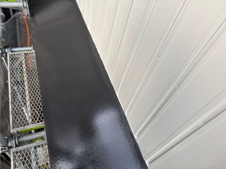 庇板金/施工完了