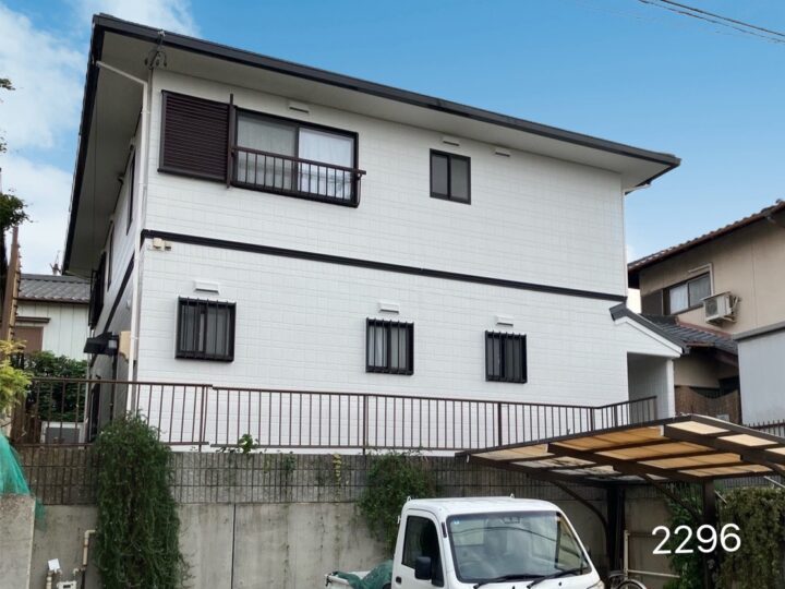 名古屋　名東区　外壁塗装工事　　付帯部塗装工事　シーリング工事　♤