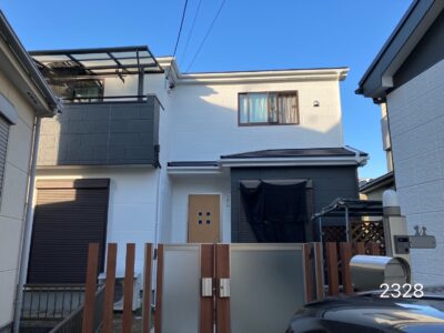 名古屋　守山区　外壁塗装工事　屋根塗装工事　付帯部塗装工事　シーリング工事　〇