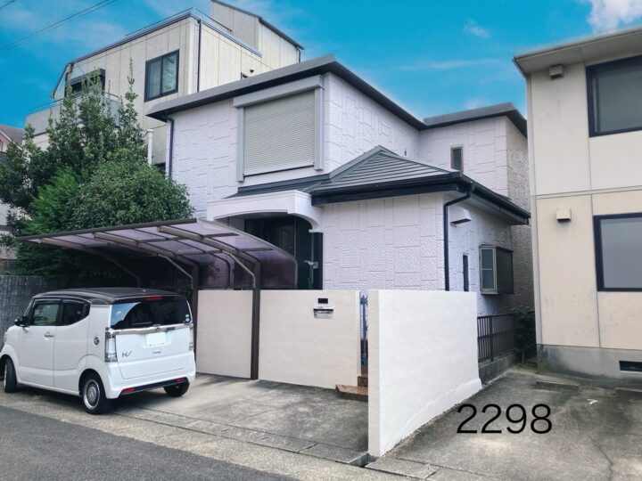 名古屋　守山区　外壁塗装工事 屋根塗装　シーリング工事　付帯部塗装工事　カバー工法　☆