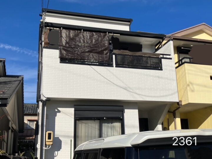 名古屋　守山区　外壁塗装工事　付帯部塗装工事　シーリング工事　カバー工法　♢