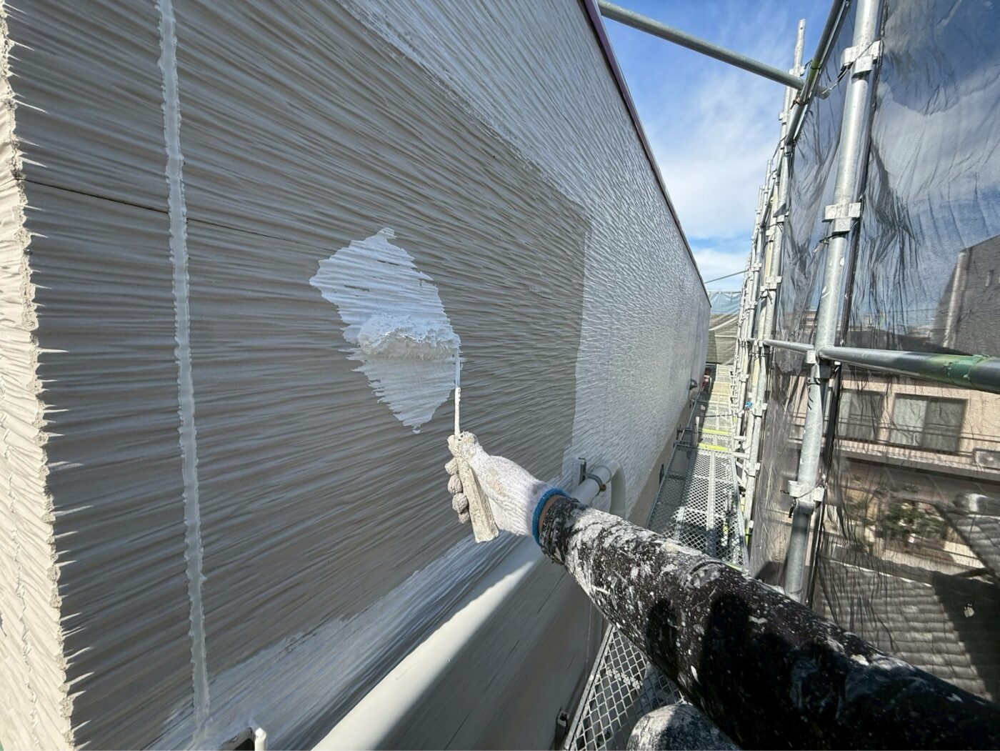 名東区 外壁塗装 施工写真