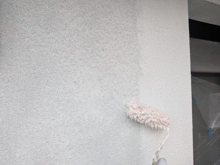 外壁/下塗り2回目