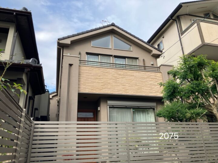 名古屋昭和区　外壁塗装工事　付帯部塗装工事　シーリング工事 ♤