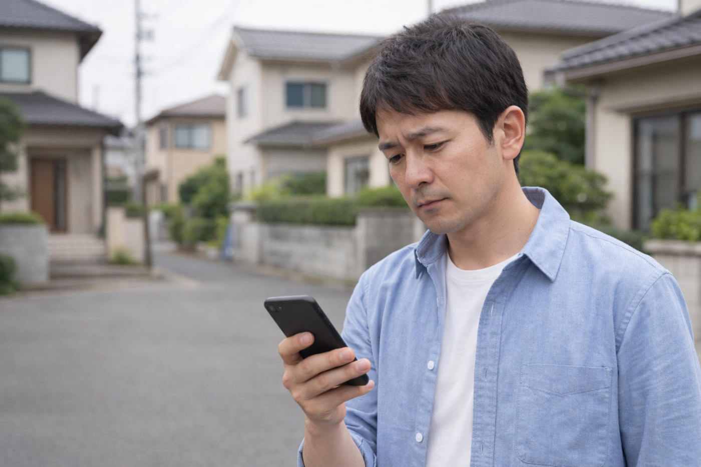 外壁塗装デザインを検討する方向けの高級感ある住宅イラスト