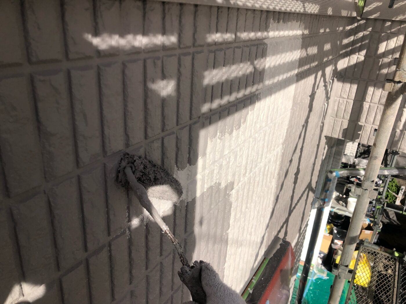 外壁/中塗り