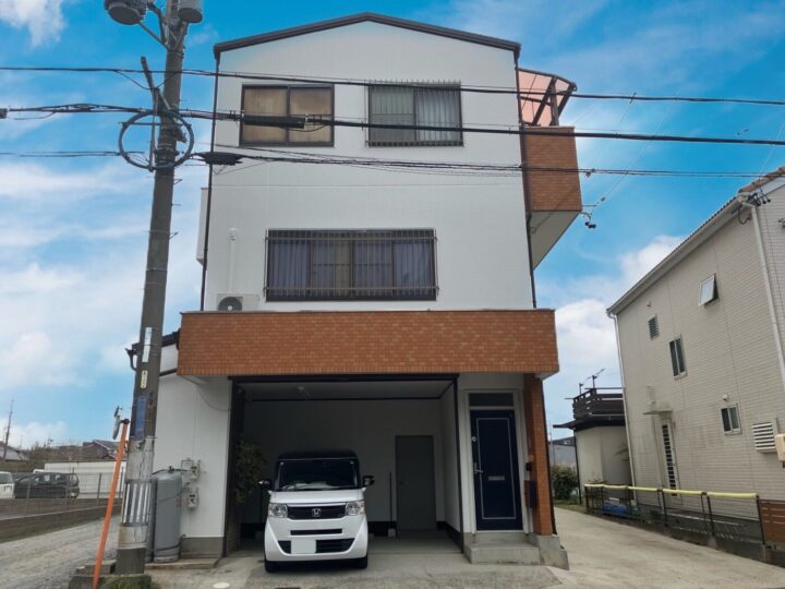 愛知県尾張旭市 外壁塗装工事 シーリング工事 防水工事 屋根カバー工事