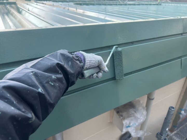 パラペット/上塗り