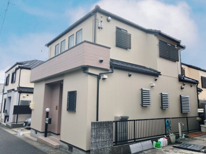 【愛知県瀬戸市】外壁塗装 付帯部塗装 シーリング工事 〇