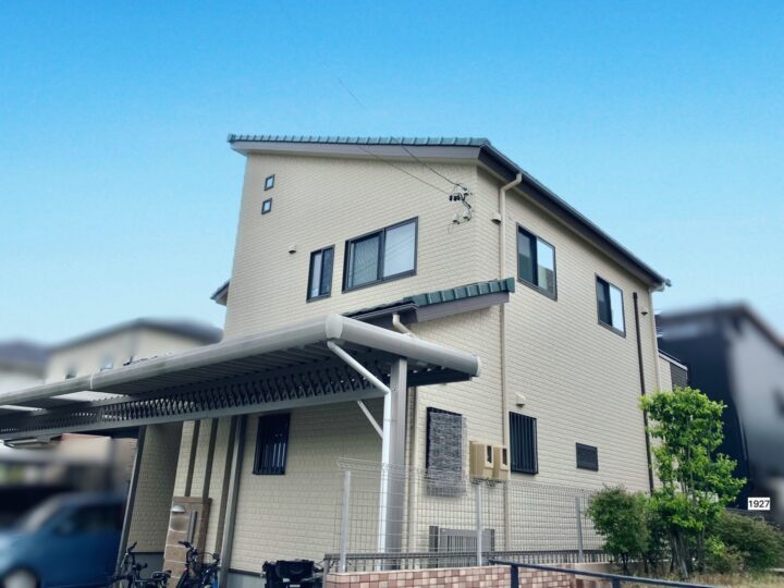 【愛知県瀬戸市】外壁塗装 付帯部塗装 〇