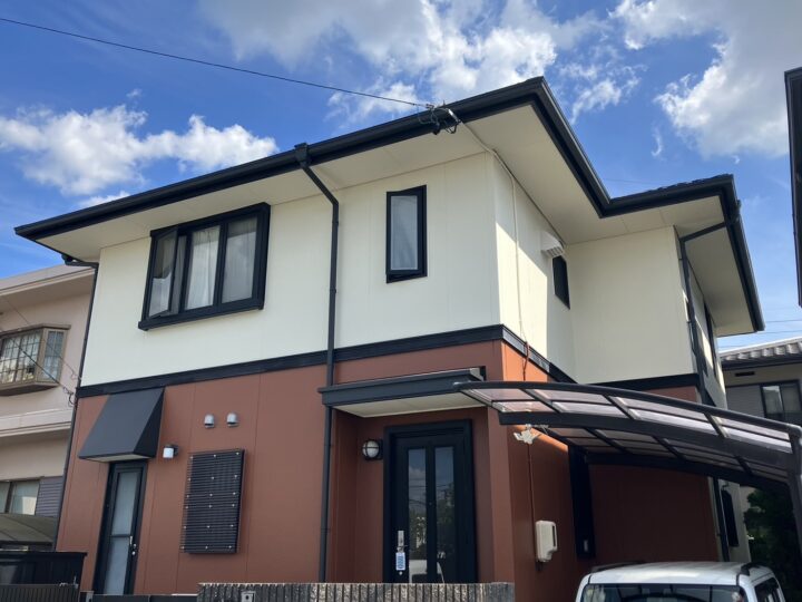 【愛知県　尾張旭市】外壁塗装  付帯部塗装 シーリング工事　☆