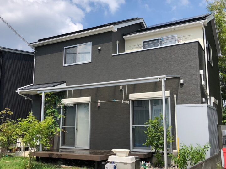 【愛知県 尾張旭市】外壁塗装 付帯部塗装 シーリング工事　☆