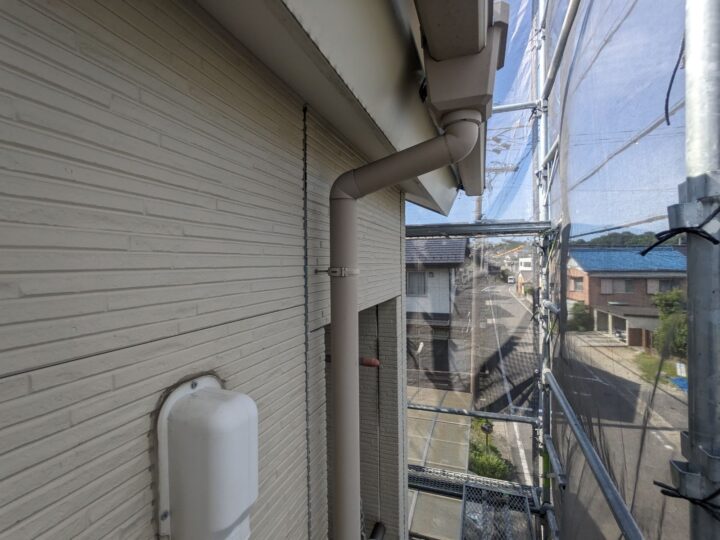 竪樋/施工前の状態です。