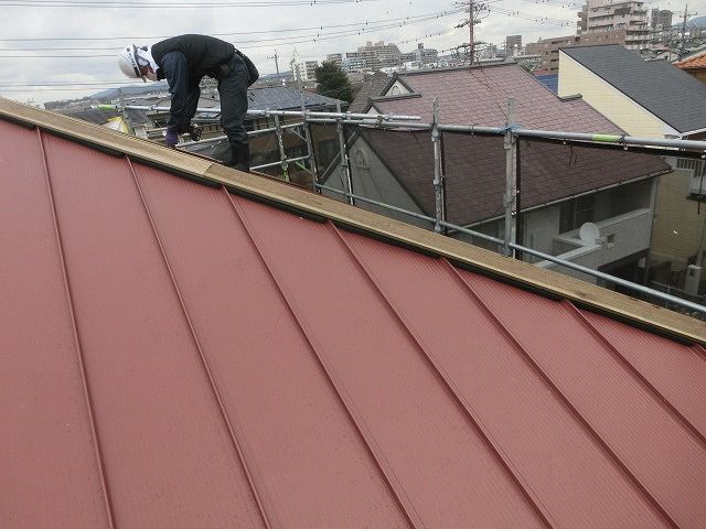 屋根カバー工事