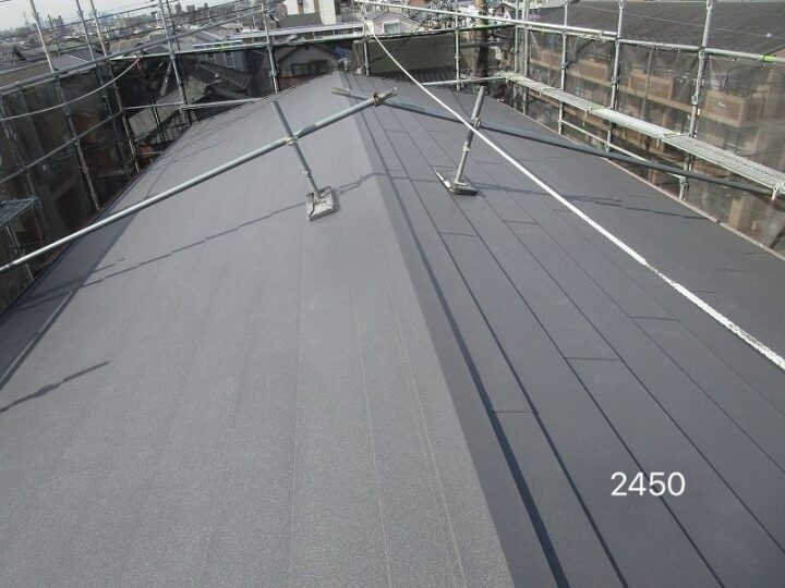 愛知 尾張旭市　屋根カバー工事  ♢