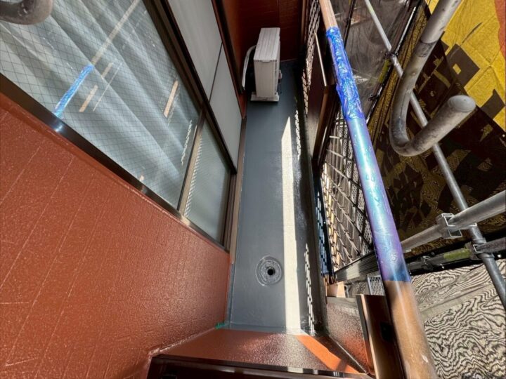 ベランダ防水/施工完了