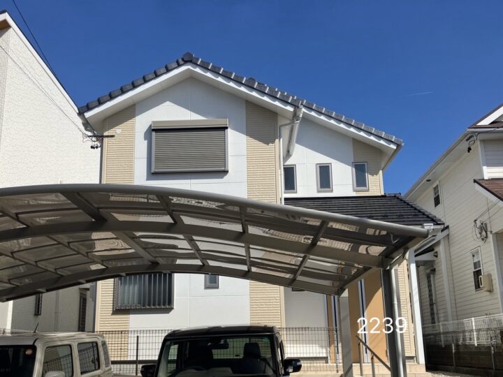 【名古屋市守山区】　外壁塗装工事　付帯部塗装工事　シーリング工事　外構塗装工事
