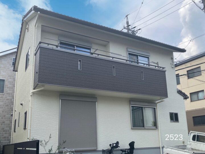 【名古屋市名東区】外壁塗装工事　付帯部塗装工事　シーリング工事　外構塗装工事