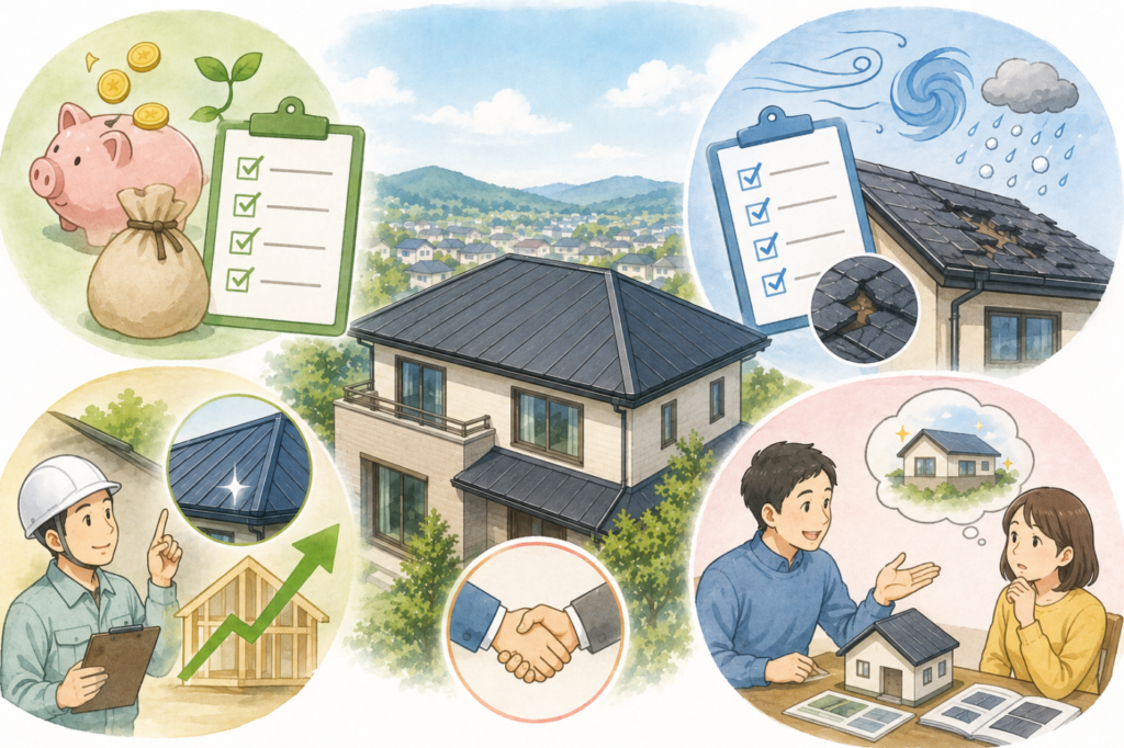 瀬戸市で屋根工事の費用を抑えるポイント|補助金・助成金と火災保険